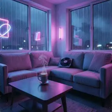 午夜蓝调霓虹梦