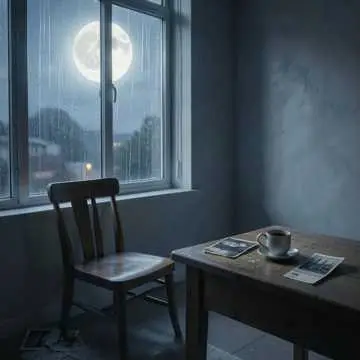 雨夜窗边的我们