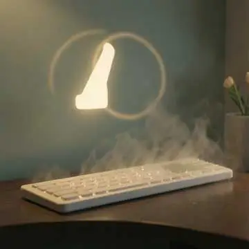 Night Desk Study Ambience