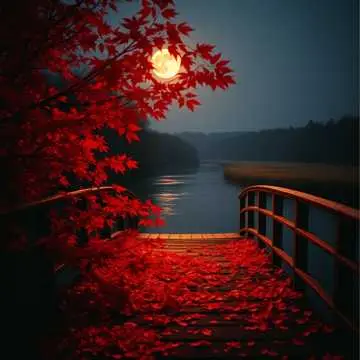 木枯らしの渓流