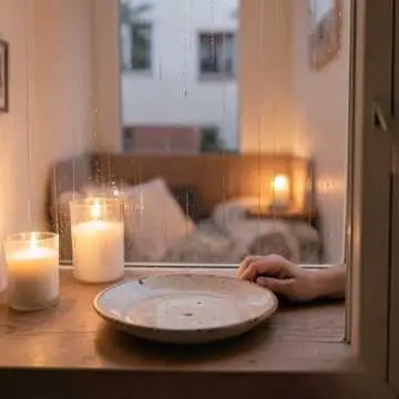 Hands By The Window