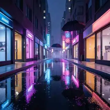Neon Night Walks - Version 2